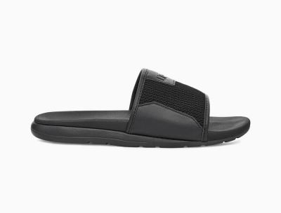 UGG Xavier HyperWeave Slides for Mens - Black India